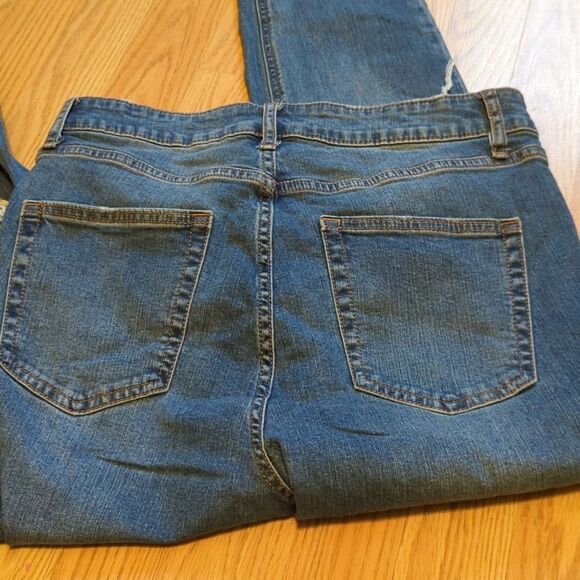 Wild Fable Distressed Highest Rise Medium Wash Skinny Jeans Size 10 26X28 - Picture 8 of 8